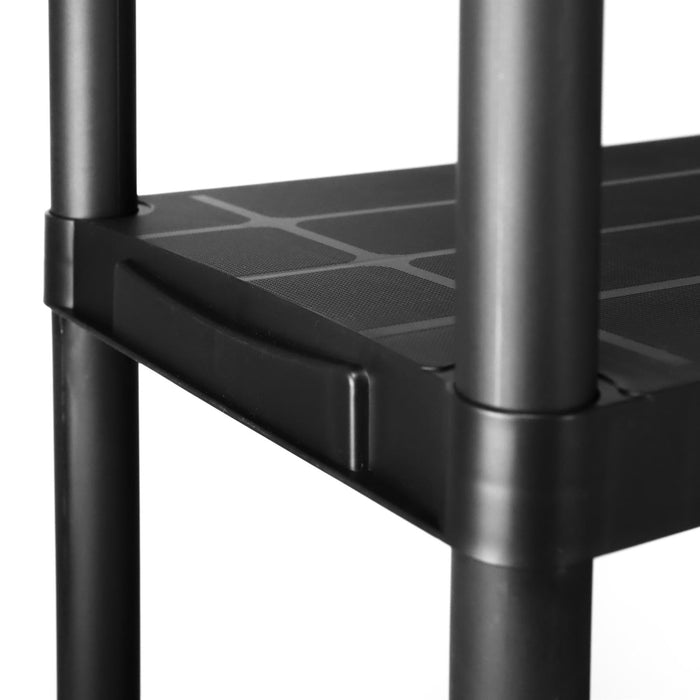 Streetwize 5-Tier Heavy Duty Plastic Shelving 20kg Per Shelf Streetwize - Dynamic Drive