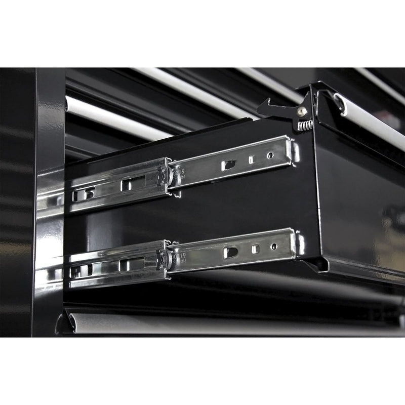 Sealey Topchest 7 Drawer 1415mm Heavy-Duty Black PTB141507 Sealey - Dynamic Drive