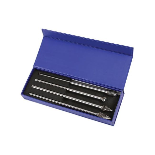 Laser Tungsten Carbide Burr Set 4pc 6988 Laser - Dynamic Drive