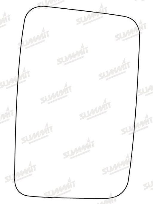 Summit Non-Heated Base Plate With Commercial Mirror Glass fits Peugeot Boxer / Fiat Ducato 94 to 02 LHS RHS Summit - Dynamic Drive