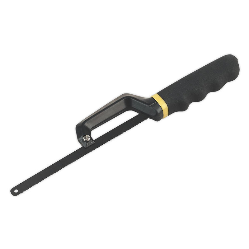 Sealey Mini Hacksaw with Bi-Metal Blade AK8695 Sealey - Dynamic Drive