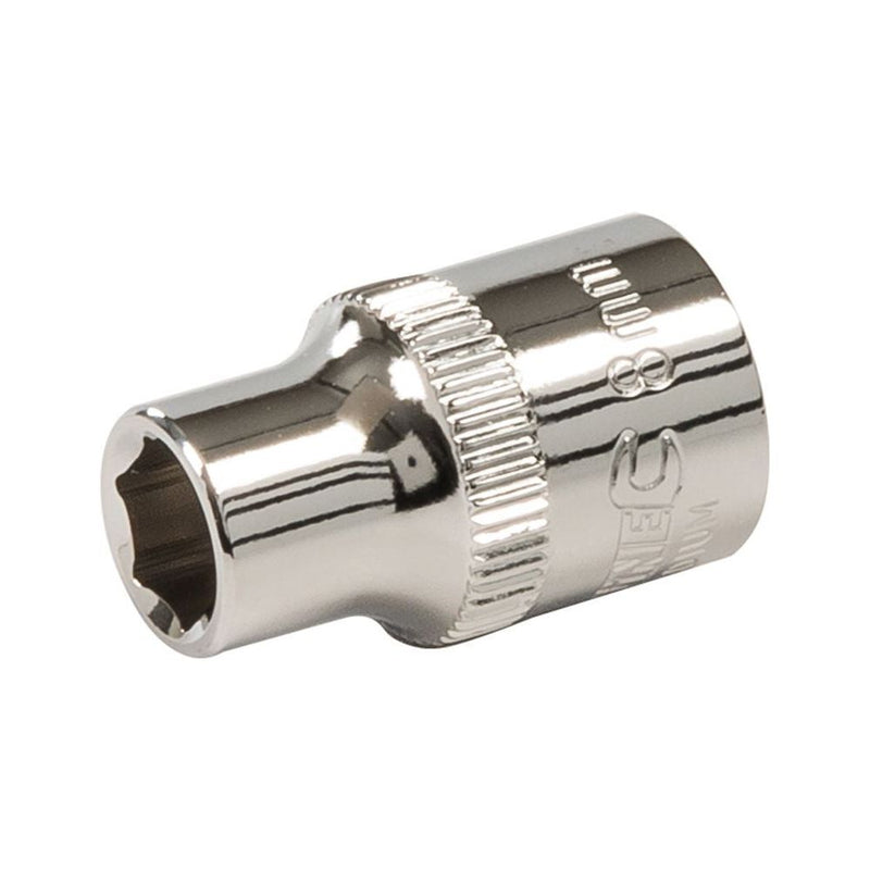 Silverline Socket 3/8" Drive 6pt Metric 8mm Silverline - Dynamic Drive