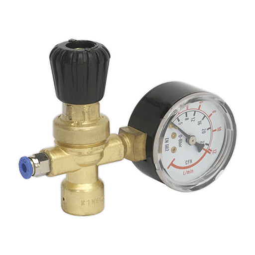 Sealey MIG Gas Regulator Disposable Cylinder 1-Gauge REG/mmG Sealey - Dynamic Drive