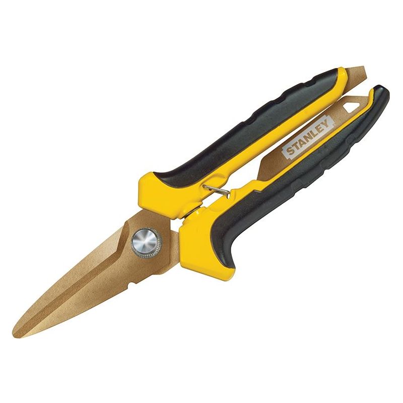 Stanley® Hand Tools Titanium Coated Shears Straight Cut 200mm STANLEY® Hand Tools - Dynamic Drive