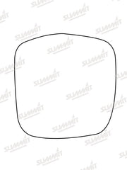 Summit Stick-On Standard Mirror Glass fits Toyota Landcruiser Colorado RHS Summit - Dynamic Drive