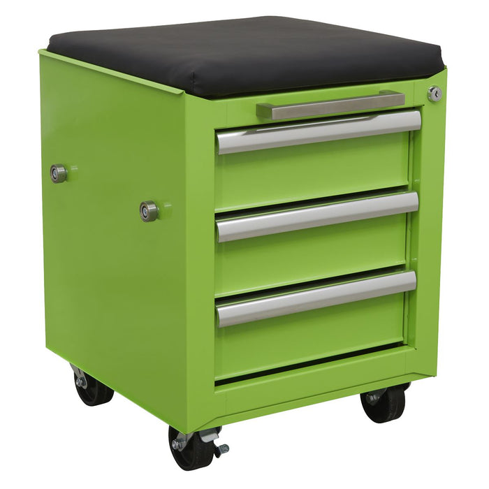 Sealey Rollcab 3 Drawer & Utility Seat AP556CSHV Sealey - Dynamic Drive