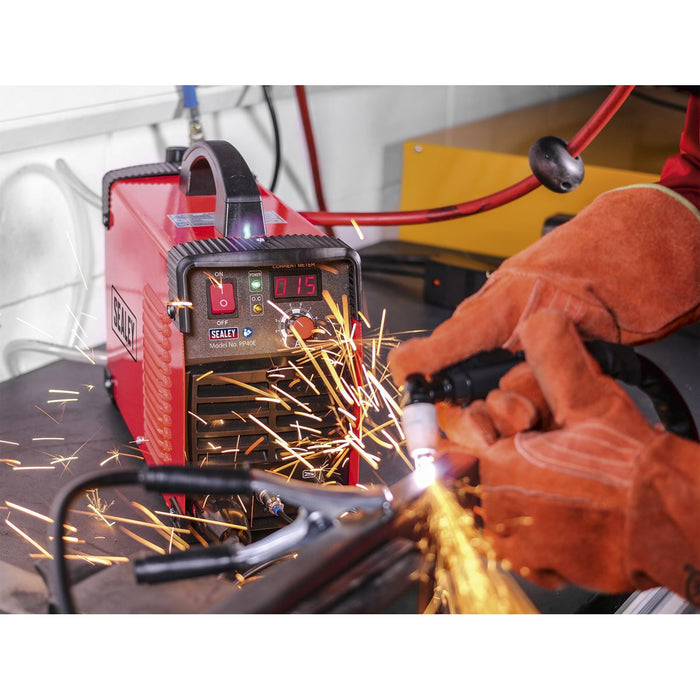 Sealey Plasma Cutter Inverter 8A to 40A 230V Digital Amp Display Sealey  - Dynamic Drive