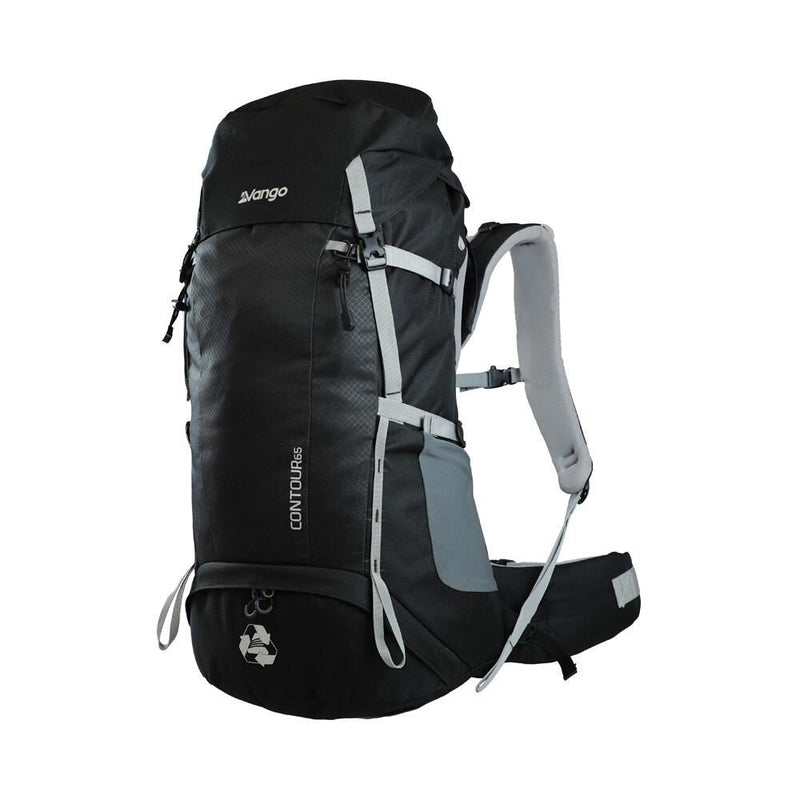 Vango Contour 65 Black Rucksack Backpack Vango - Dynamic Drive