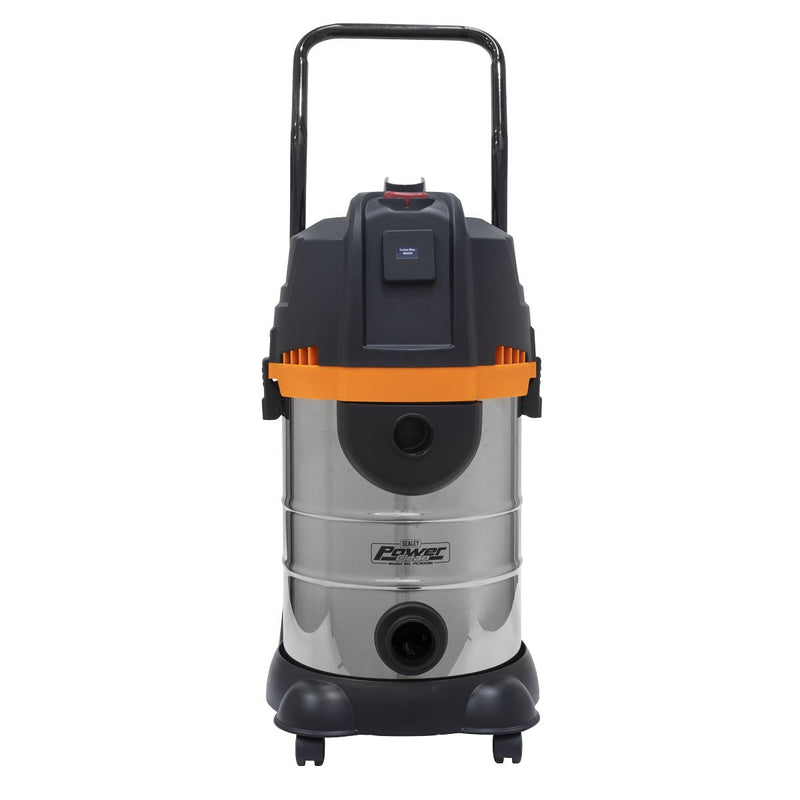 Sealey Vacuum Cleaner Cyclone Wet & Dry 30L Double Stage 1200W/230V PC300BL Sealey - Dynamic Drive