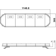 Ring Automotive RCV9821 TM LED Light Bar, 115 mm Ring Automotive - Dynamic Drive