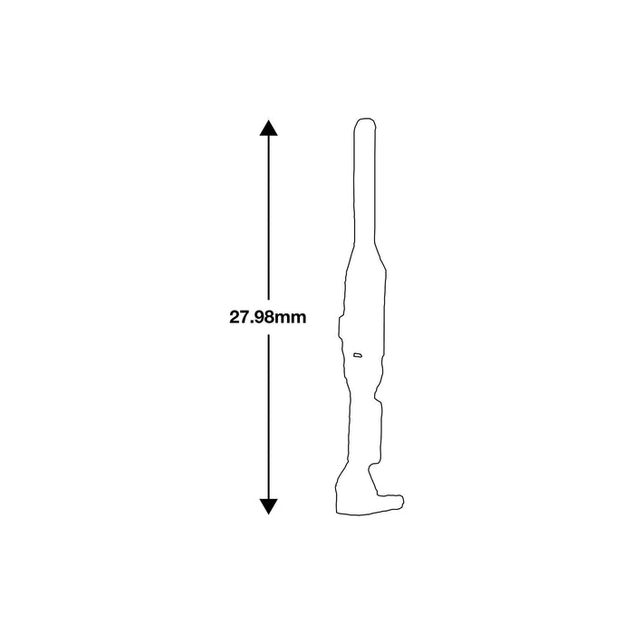 Connect Non-Insulated Male Terminals 100pc 37602 Tool Connection - Dynamic Drive