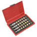 Sealey Oil Drain Sump Plug Thread Repair Tool Set M13-M20 Taps Gearbox Sealey  - Dynamic Drive