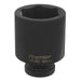 Sealey Impact Socket 60mm Deep 1"Sq Drive IS160D Sealey - Dynamic Drive