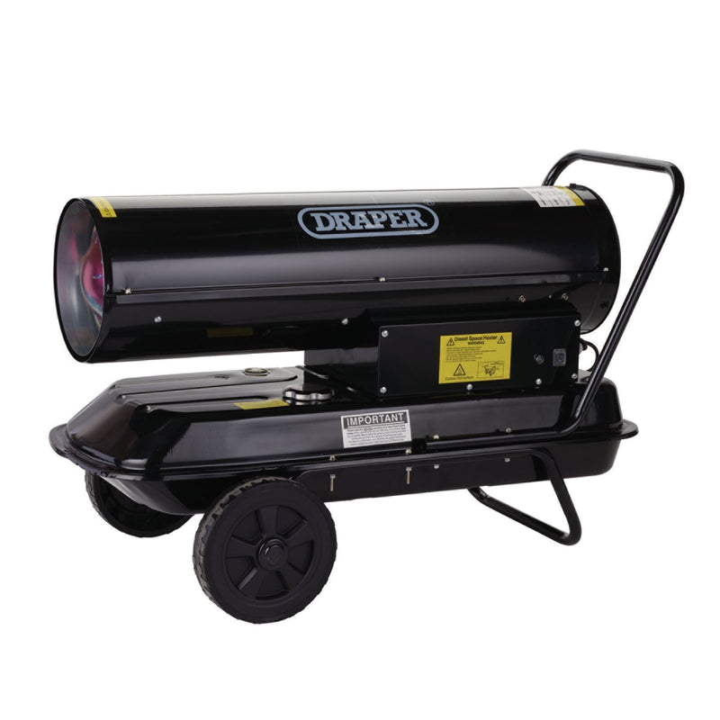 Draper 230V Diesel and Kerosene Space Heater, 102,300 BTU/30kW 04176 Draper - Dynamic Drive