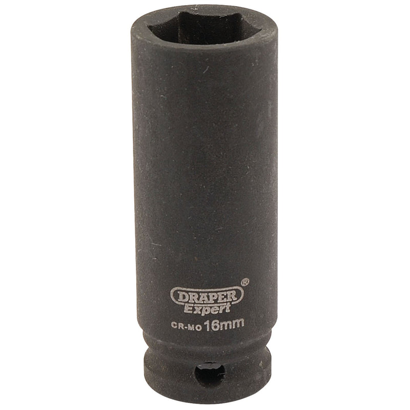 Draper Expert HI-TORQ 6 Point Deep Impact Socket, 3/8" Sq. Dr., 16mm Draper - Dynamic Drive