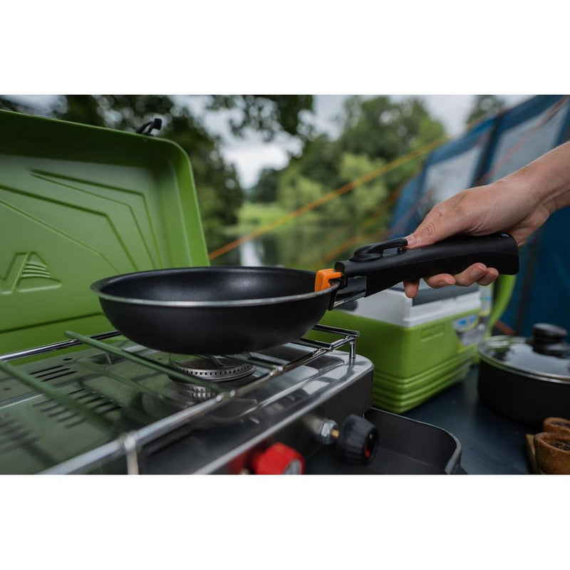 Vango Combi IR Camping Cooker Compact Two Burner Grill And Stove Piezo Vango - Dynamic Drive