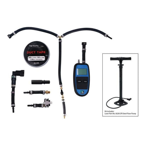 Laser EV Battery Integrity Pressure Test Kit - for Hyundai, Jaguar, Kia & for Nissan 8467 Laser - Dynamic Drive