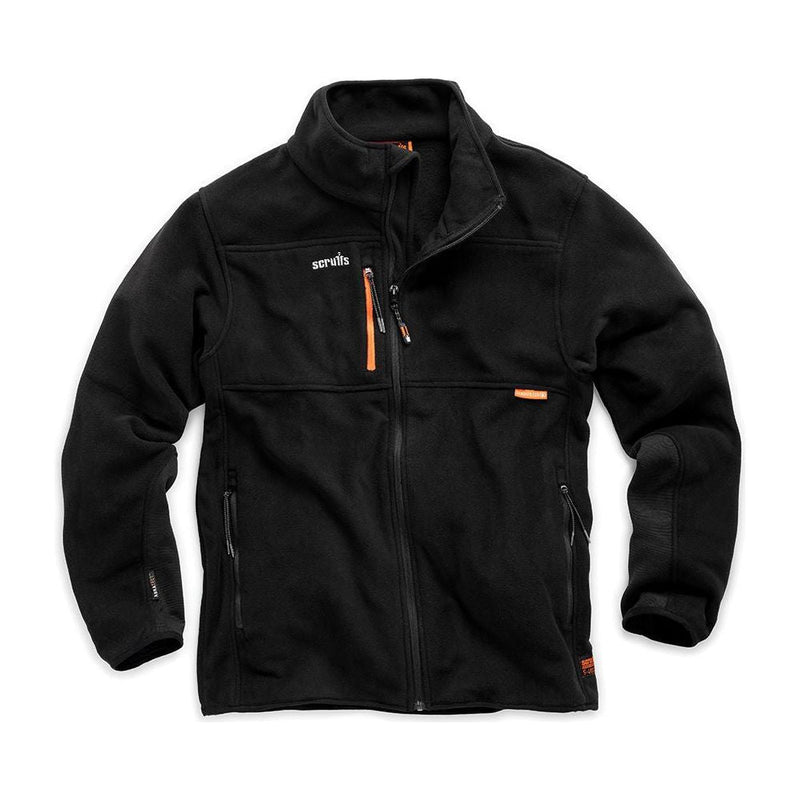 Scruffs Eco Abratect Worker Fleece Black M Scruffs - Dynamic Drive