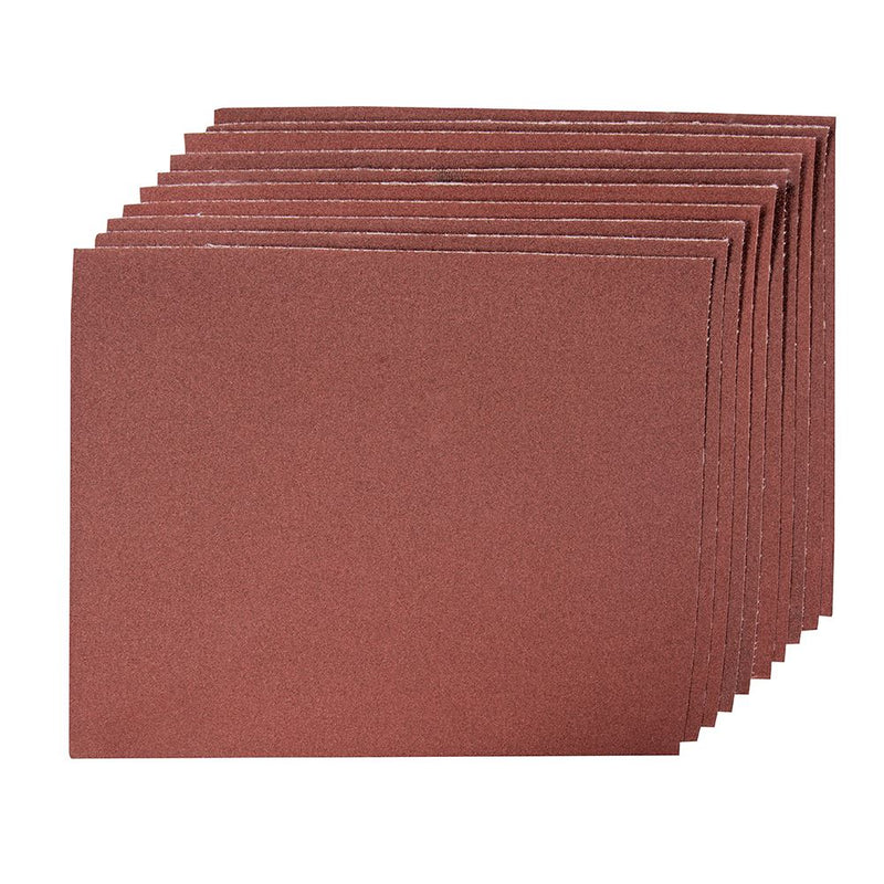 Silverline Emery Cloth Sheets 10pk 180 Grit Silverline - Dynamic Drive