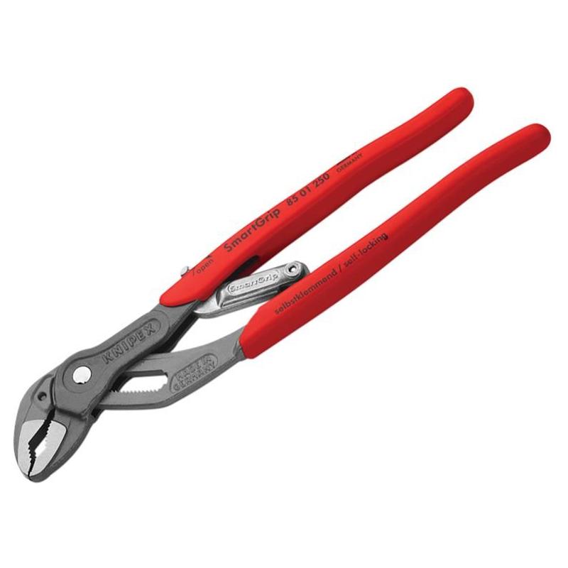 Knipex SmartGrip® Water Pump Pliers PVC Grip 250mm Knipex - Dynamic Drive