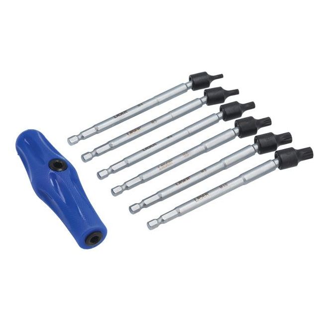 Laser Universal Joint Spline Bit Set 6pc 8225 Laser - Dynamic Drive