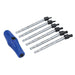 Laser Universal Joint Spline Bit Set 6pc 8225 Laser - Dynamic Drive