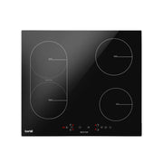 Baridi Integrated Induction Hob 4 Cooking Zones & Bridge Zone 60cm 2800W Output Baridi - Dynamic Drive