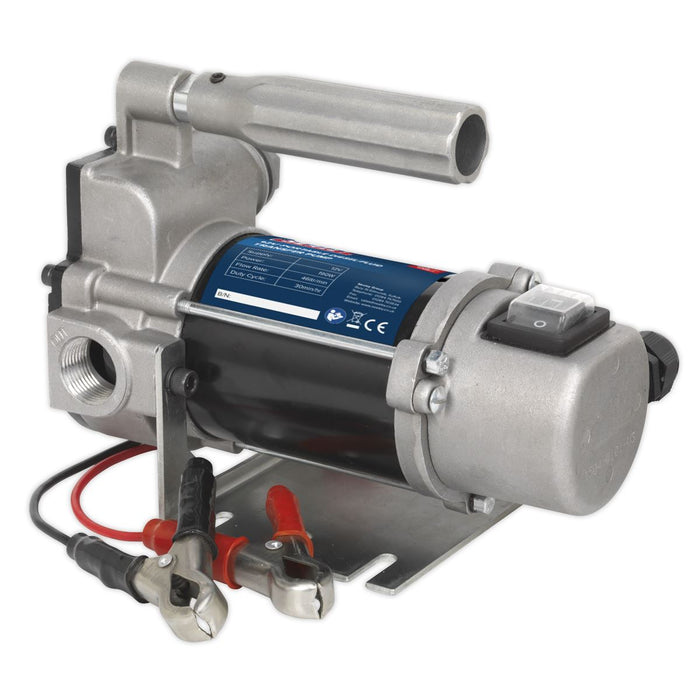 Sealey Diesel/Fluid Transfer Pump Portable 12V TP96 Sealey - Dynamic Drive