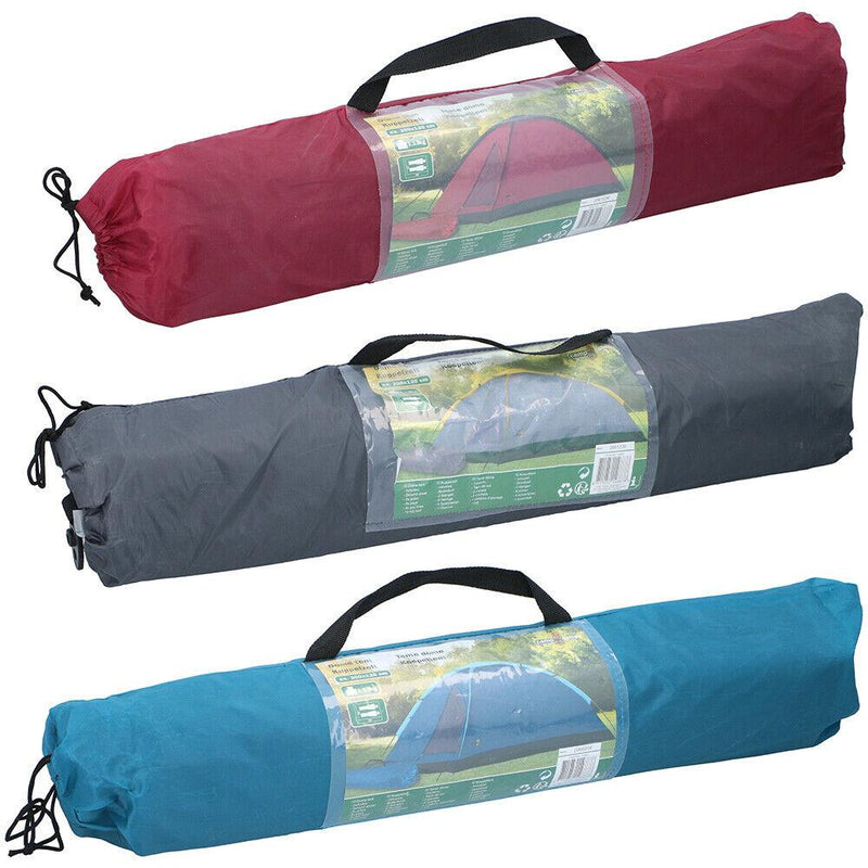 2 Person Camping Tent Hiking Beach Holiday Festival Dome Canopy ShelterCarry Bag Camp Active  - Dynamic Drive