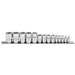 Siegen Siegen TRX-Star* Socket Set E4-E24 1/4", 3/8" & 1/2"Sq Drive 14pc S01265 Siegen - Dynamic Drive