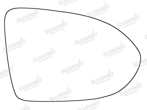 Summit Stick-On Standard Mirror Glass fits VW Passat 15 on RHS Summit - Dynamic Drive