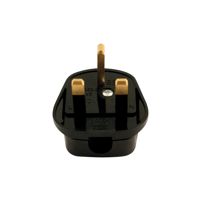 Connect High Impact Black Plug Tops 13A 10pc 30677 Tool Connection - Dynamic Drive