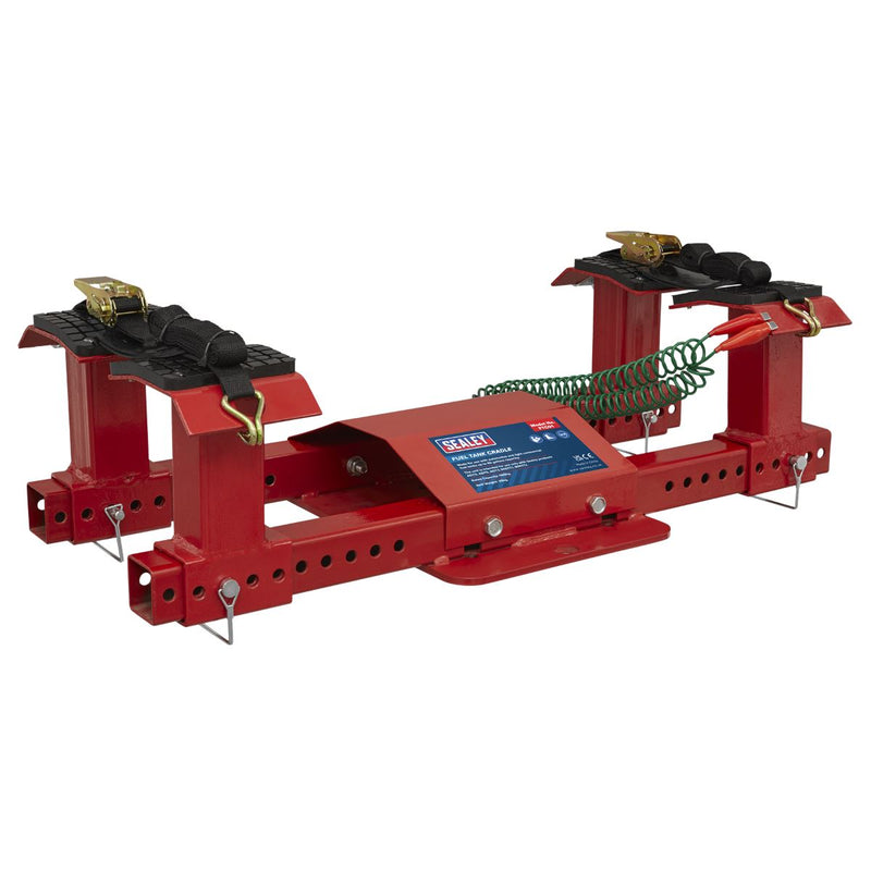 Sealey Fuel Tank Cradle & 500kg Transmission Jack Combo FTC500COMBO Sealey - Dynamic Drive