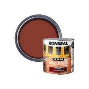 Ronseal 10 Year Woodstain Deep Mahogany 750ml Ronseal - Dynamic Drive