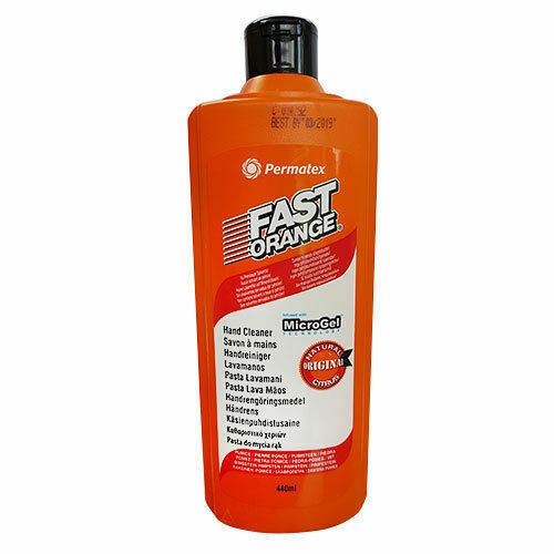 Permatex Fast Orange Hand Cleaner Pumice Lotion Workshop Garage Scrub 440ml Permatex  - Dynamic Drive