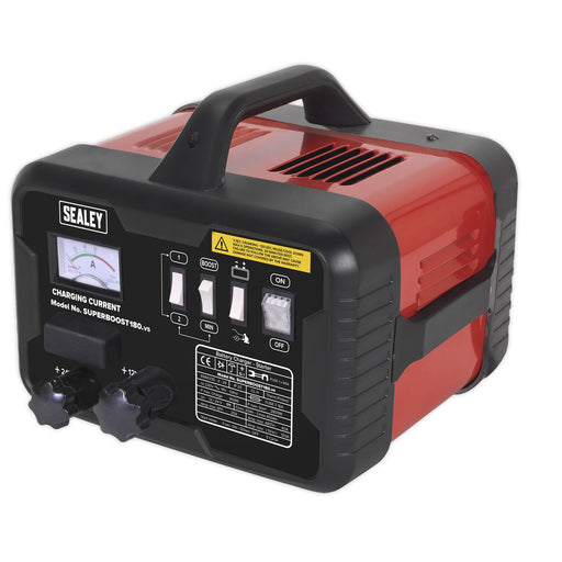 Sealey SUPERBOOST180 Car Starter/Charger 180/40Amp 12/24V 230V Sealey  - Dynamic Drive