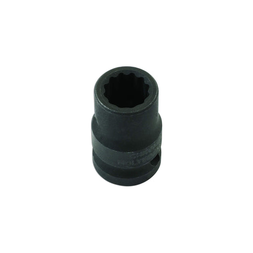 Laser Bi-Hex Impact Socket 1/2"D 13mm 7414 Laser - Dynamic Drive
