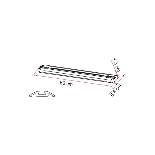 98655-608 GARAGE BARS PREMIUM 60 Fiamma  - Dynamic Drive