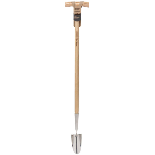 Draper Heritage Stainless Steel Trowel With Ash Long Handle 99032 Draper - Dynamic Drive