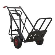 Sealey Heavy-Duty 3-in-1 Sack Truck with PU Tyres 300kg Capacity CST989HD Sealey - Dynamic Drive