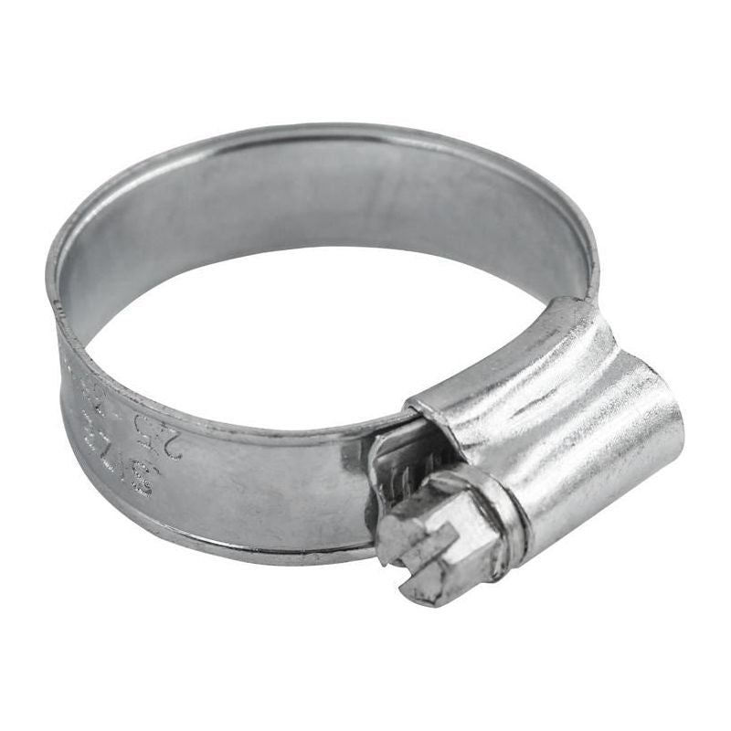 Faithfull 1 Stainless Steel Hose Clip 25 - 35mm Faithfull - Dynamic Drive
