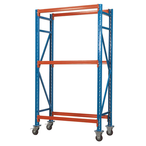 Sealey Two-Level Mobile Tyre Rack 200kg Capacity Per Level STR007 Sealey - Dynamic Drive
