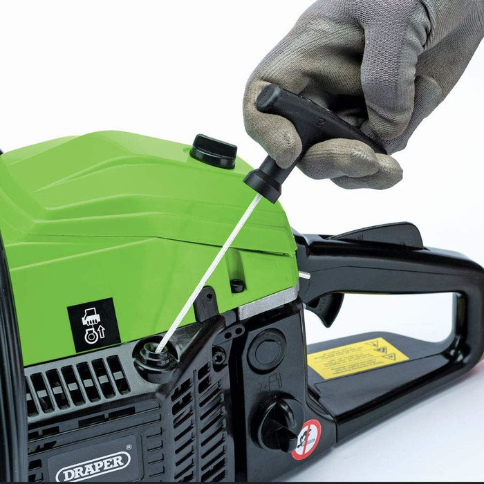 Draper Petrol Chainsaw, 450mm, 45cc 80103 Draper - Dynamic Drive