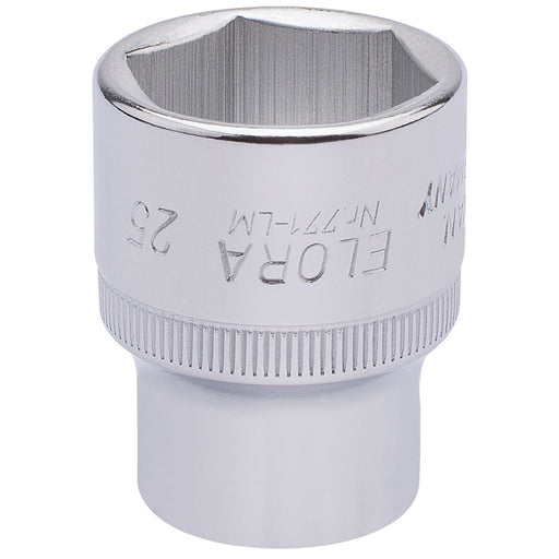 Draper Elora Hexagon Socket, 1/2" Sq. Dr., 25mm 15314 Draper - Dynamic Drive