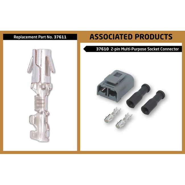 Connect Volvo Electrical Multipurpose Socket Housing 10pc 37610 Tool Connection - Dynamic Drive