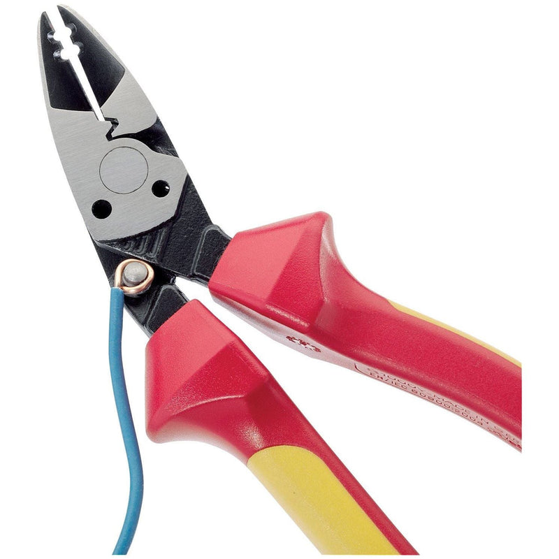 Draper Ergo Plus Fully Insulated VDE Pliers, 185mm 26482 Draper - Dynamic Drive