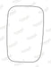 Summit Stick-On Commercial Mirror Glass fits Transit Bus 86 to 94 LHS RHS Summit - Dynamic Drive