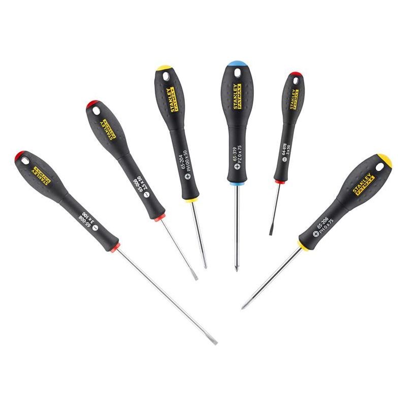 Stanley® Hand Tools FatMax® Precision Screwdriver Set, 6 Piece STANLEY® Hand Tools - Dynamic Drive