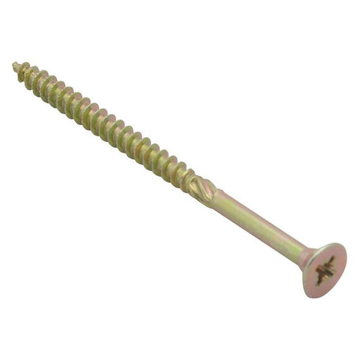 Forgefix Spectre™ PZ Compatible Wood Screw CSK ZYP 6.0 x 80mm Box 100 ForgeFix - Dynamic Drive