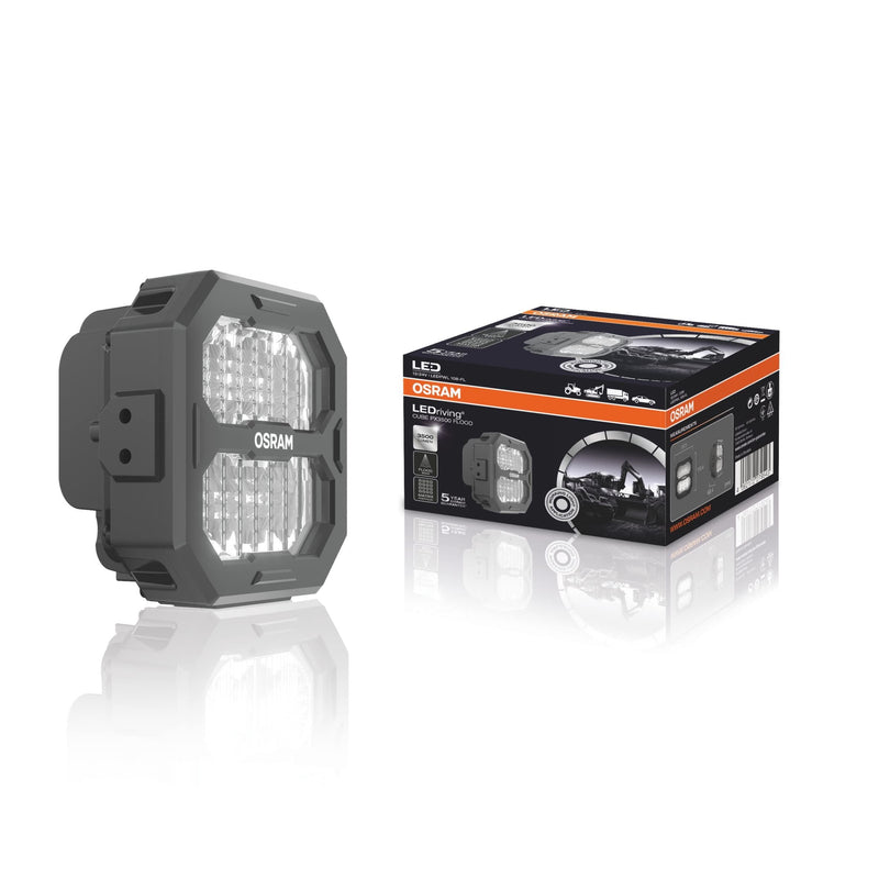 OSRAM LEDriving® Cube PX3500 Flood, LEDPWL 108-FL, OFF ROAD LED work lights Osram - Dynamic Drive